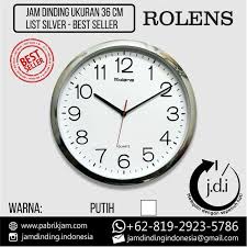 Interior rumah futuristik dan modern. Jual Jam Dinding Diameter 36 Cm List Silver Jakarta Barat Jamdindingindonesia Tokopedia