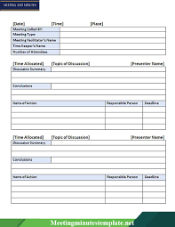 Download free meeting minutes templates for microsoft word. Sample Of Corporate Meeting Minutes Template In Pdf Word Excel Doc