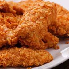 Crispy Sriracha Buttermilk Oven Fried Chicken Recipe By Tasty Recipe Buttermilk Oven Fried Chicken Potato Chip Chicken Fried Chicken Recipes