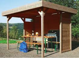 Je voudrais faire un abri pour mettre cet évier dessous. Comment Amenager Un Abri En Bois Ou En Metal Pour Son Barbecue Blog Conseil Abri Jardin Garage Carport Bons Plans