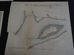 Map Of Savannah Ga And Charleston Sc 1855 Colton Maps