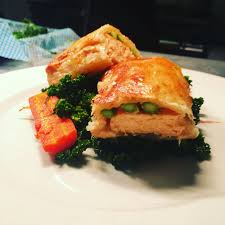 Salmon En Croute Another Great Addition To Our Daily Specials Board The Three Golden Cups Salmon En Croute Daily Specials Food