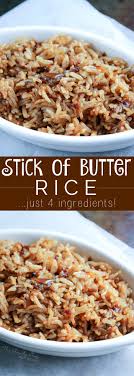 Learn how to cook fluffy rice perfectly every time with this guide and measurements from great british chefs. Stick Of Butter Rice The Chunky Chef