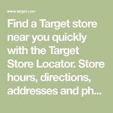 Find A Target Store Near You Quickly With The Target Store Locator Store Hours Directions Addresses And Phone Numbers Ava Target Store Shoreview Store Hours