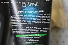 Dermatologist recommended for dull skin, hair fall, damaged hair, dandruff in india. Q Sera Revitalizing Shampoo And Leave In Conditioner Review Indian Beauty Forever