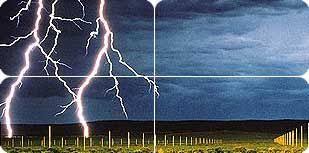 Various Lightning Fields Around The World The Lightning Field Land Art Lightning