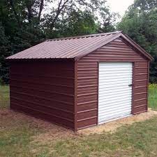 Shop Metal Carports Sheds And Garages Near Me Backyard Sheds Shed Shed Plans