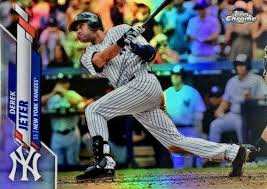 2020 Topps Chrome Baseball Variations Checklist Gallery Guide Codes In 2020 Baseball Chrome Derek Jeter