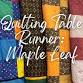 Quilted Table Runner: Maple Leaf event image
