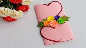 All of the printing will stand. A Beautiful Anniversary Card Idea How To Make Anniversary Card At Home Youtube