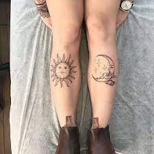 30 Sun And Moon Tattoo Designs And Their Meanings Entertainmentmesh Tattoos Sun Tattoos Moon Tattoo Designs