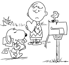 Charlie Brown Valentine Coloring Pages Download 6 Q Getcoloringpages Com Valentine Coloring Pages Valentine Coloring Snoopy Valentine