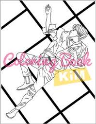 Decorate your laptops, water bottles, notebooks and windows. Kpop Coloring Book A Collection Of Portraits And Dance Scenes