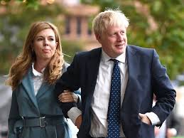 Overnight came the news of the birth of a baby boy with fiancee carrie symonds. Boris Johnson And Carrie Symonds Pictured With 11 Week Old Son Wilfred