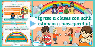 0%0% found this document useful, mark this document as. Regreso A Clases Con Sana Distancia Y Bioseguridad En La Escuela