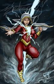 Shazam is an application that can identify music, movies, advertising, and television shows, based on a short sample played and using the microphone on the device. Avery Moneco Arts Walker Lady Shazam