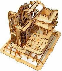 Spielzeug muss nicht immer zu einer wertlosen wegwerfware werden. Kugelbahn Holz Murmelbahn Zum Selberbauen Holzmodell Spielzeug Aus 3d Puzzle Eur 39 99 Picclick De