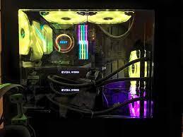 My Current Build With 1080 Ti Sli Nvidia