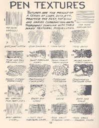 Pen Ink Techniques Sketch Textures Art Tutorial Lesson Tips Texture Drawing Sketch Book Drawings