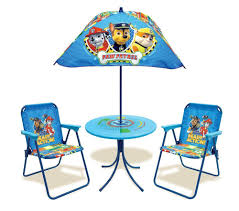 Patio Set Paw Patrol Table Umbrella Two Chairs Spring Summer Fun Picnic Cookout Paw Patrol Toys Paw Patrol Bedroom Paw Patrol Room