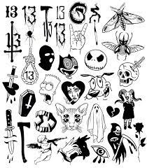 Tattoo Flash Art Art Flash Tattoo Art Flash Tattoo Spooky Tattoos Tattoo Flash Sheet Flash Art
