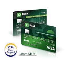 1% when you buy and 1% when you redeem into an eligible td bank deposit account. Td Go The Reloadable Prepaid Card For Teens Td Bank