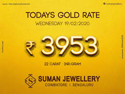 Today S Gold Rate At Suman Jewellery Stay Updated With Us To Know Daily Goldrate Gold Market Jewel Sumanjew Gold Rate Today Gold Rate Gold Rate In India