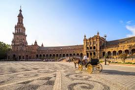 Escucha la mejor música, actualidad, deportes y las últimas noticias. Plaza De Espana Der Spanische Platz In Sevilla