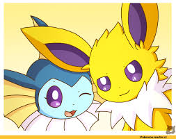 Jolteon Vaporeon Selfie Pokemon Art 3098346 Png 650 514 Pixels Cute Pokemon Wallpaper Pokemon Eeveelutions Pokemon Mewtwo