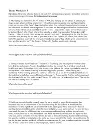 Theme Worksheet 5 Answer Key Fill Online Printable Fillable Blank Pdffiller Looking to give your students practice identifying themes? theme worksheet 5 answer key fill