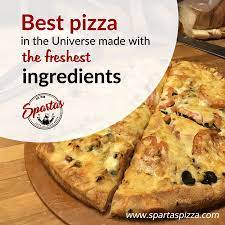 best pizza in the universe made with the freshest ingredients good pizza fresh ingredient spaghetti house