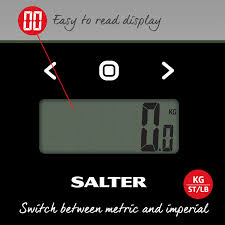 Salter blk compact glass electronic scales (9207bk3r). Salter Black Glass Analyser Scale