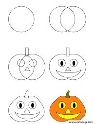 Ça y est, je reprends mes dessins réguliers et aujourd'hui je vous propose de faire un dessin de citrouille facile comment dessiner un hibou réaliste ou presque? Coloriage Comment Dessiner Citrouille Halloween Dessin Comment Dessiner A Imprimer