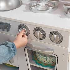 Choose from stylish designs in grey marble worktops and grey wood effects worktops and many more. Kidkraft 53208 White Vintage Wooden Pretend Play Toy Kitchen For Kids With Role Play Phone Included Kidkraft Amazon Co Uk Home Kitchen