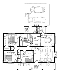 40 x 54 (feet) house plan design ii ghar ka naksha ii 40 x 54 ii house plan with floor plan and front elevation. Ranch Style House Plan 3 Beds 2 Baths 1157 Sq Ft Plan 36 551 Eplans Com