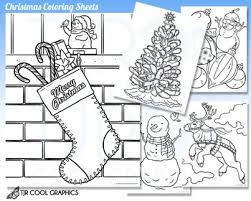 The book features detailed scenes with a holiday theme, from christmas trees to santa and his elves to piles of presents. Printable Coloring Sheets Worksheets Teachers Pay Teachers