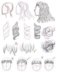 Drawing Hairstyles For Your Characters Cheveux Dessin Dessin De Cheveux Croquis De Cheveux