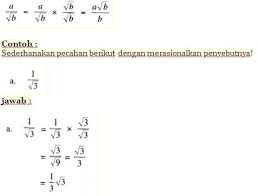 Selain itu, kamu harus mengubah bentuk ke atas menjadi lebih sederhana seperti di bawah ini. Contoh Soal Bilangan Berpangkat Dan Bentuk Akar Kelas 9 Pdf Skuylahhu