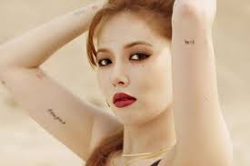 Hyuna's agency doesn't forbid her to have many. Hyuna Recherche Sur Twitter Twitter Twitter Hashtags Tattoo Quotes