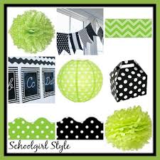 Black And White Polka Dot Classroom Decor I Heart School Inspiration Boards Classroom Themes Polka Dot Classroom Theme Classroom Color Scheme