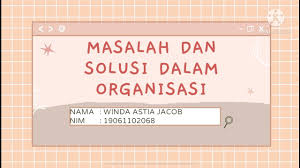 2.10 organisasi gerakan rakyat indonesia (gerindo). Masalah Dan Solusi Dalam Organisasi Youtube