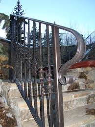High camp home interior design is new design powder coated wrought iron indoor outdoor stairs, find details about stair railing, wrought iron railings from new. Hand Forged Railing Customized To Your Liking Iron And Bronze