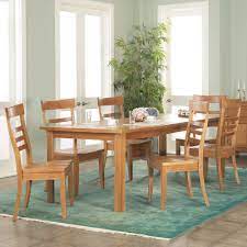 Cottage Cherry Dining Table Chairs By Ayca Furniture Rectangular Conventional Height Dining Table Chair Set
