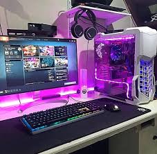 40 Best Video Game Room Ideas For Gamers Guide Ps4 Ideas Of Ps4 Ps4 Playstation4 47 Epic Vide In 2020 Gaming Room Setup Gaming Computer Desk Video Game Rooms