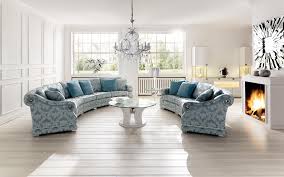 Black and white textiles and decorations in a classic scandinavian style living room interior with wooden furniture and natural su. Upholstered Suite Romana Finkeldei
