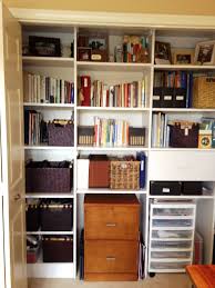 Organized Home Office Closet Great Blog To Follow Home Office Closet Closet Office Organization Home Office Storage