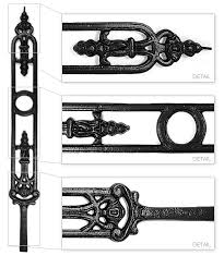 Metal stair spindles inspired by both classic and modern designs, our range of stair spindles offers supreme quality and style versatility for any stairway and home. Iron Balusters British Spirals Castings