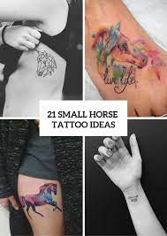 Although simple, we all know that classics have a way to make. 21 Small Horse Tattoo Ideas For Women Styleoholic