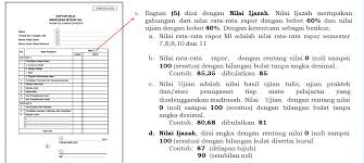We did not find results for: Penambahan Bobot 60 Dan 40 Pada Aplikasi Ijazah Mi 2019 Mi Maarif Nu Nurul Islam Oro Oro Ombo