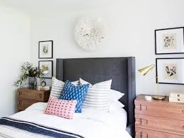 We drew inspiration from traditional prairie motifs and updated them for this modern home in the mountains. 22 Stylish Bedrooms With Chic Upholstered Headboards